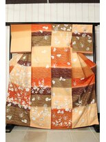ルナクレセント (Luna crescent) 訪問着E-９　￥16500～(着付料込み)