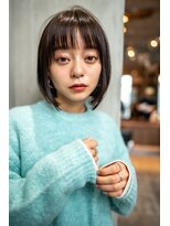 ハバナ 天神(HAVANA)&nbsp;【HAVANA天神】大人かわいい小顔前下がりショートボブ×イルミナ