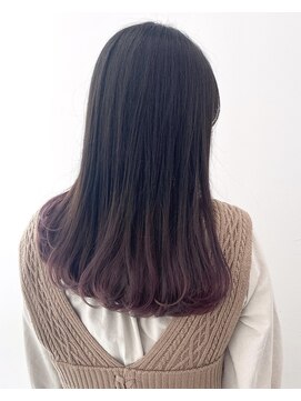 アライブ キチジョウジ(ALIVE Kichijoji) 【ALIVE吉祥寺】ラベンダーグラデーション＊ピンクベージュ