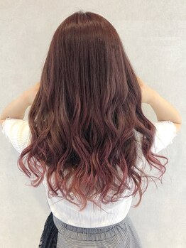 キール 吉祥寺(KIR)の写真/【カット+イルミナカラー+Tr¥5980】色彩検定1級Stylist独自のブリーチ×デザインで色落ちまで綺麗に★