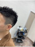2ミリ刈り上げ