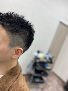 ヘアーサロンゴトウ 2ミリ刈り上げ