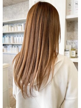 キャアリー(Caary) 福山市美容室Caary髪質改善さらさらナチュラルストレート