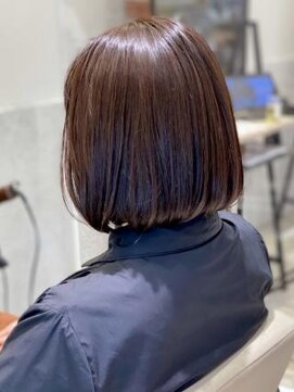 クアトログランシュ ひたちなか店(QUATRO×GranCieux) アメジストグレージュボブ