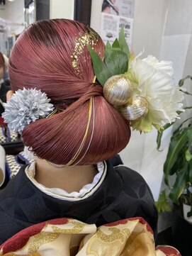 ヘア メイク エア コーディネーション 成人式ヘアセット