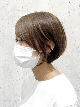 ザヘアメイクシェア(THE -HAIR MAKE SHARE-) 大人可愛い☆ハイライトショートボブ