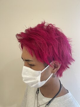 デザインフォーヘアー(De:sign for Hair) ビビットピンクハイトーンカラー