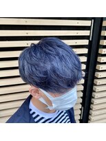 ニアウ 太田店(Niau)&nbsp;メンズカラーマッシュツイストスパイラルパーマツーブロパーマ