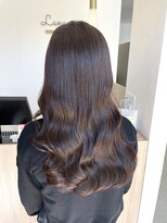 ラナ(Lana) 【Lana】艶巻きピンクブラウン 艶髪 髪質改善カラー