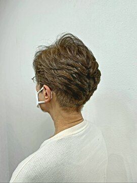 ジーウィズヘアー(G-with hair) パーマブロースタイル