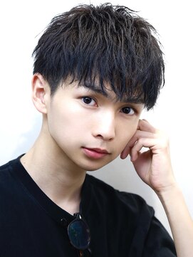 リップス 池袋(LIPPS) ツイストスパイラルマッシュ　刈り上げツーブロック