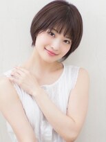 丸みショートボブ