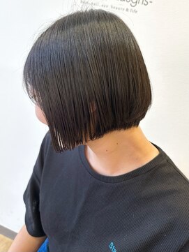 ザ ラブズ ラフズ ヘアー 本店(the loves laughs hair) ショートボブ