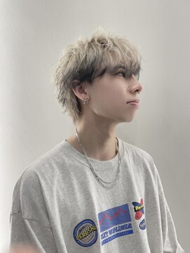 ジンクヘアーセカンド(ZiNK HAIR2nd) ホワイトカラー×狐カラー