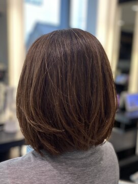 エアー 銀座タワー(AIR) 【動きのある ボブスタイル】air銀座タワー 藤本麻衣