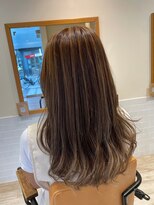 クラップス 横須賀中央店(CLAPS) ミルクティーベージュダブルカラーインナーカラーケアブリーチ