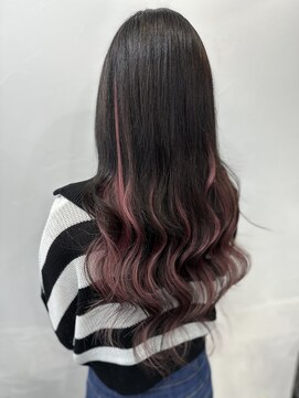 プルエクステのお店ネクスト(NEXT) #プルエクステ #PASTELPURPLE #MIX