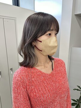 スティロ(stylo) レイヤーカットハイライトショートヘアイルミナカラーオージュア