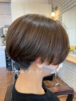 マイロヘアー&nbsp;刈り上げ前下がりボブ