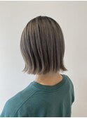 切りっぱなしボブ