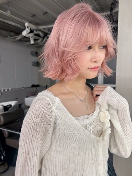 フェブ(fev) 【fev_momo】pink beige