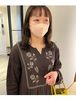 レス 伏見(LESS)&nbsp;ぱっつんオン眉