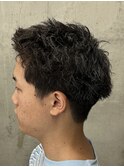 スパイキーショート/ジェットモヒカン/ショートバング/men's