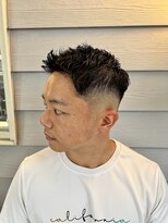 スタンドバーバー 柏(STAND BARBER)&nbsp;ダークアッシュ/ニュアンスパーマ/韓国マッシュ/スペインカール