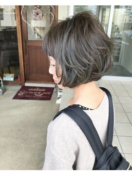 グランジュテ(grandjute) レイヤーカット★ショート★髪質改善★イルミナカラー★ボブ