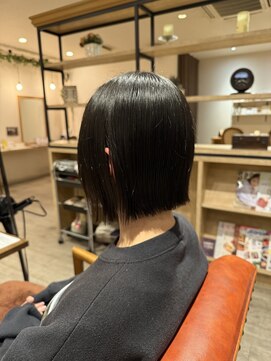 ムクヘア 御幸店(MUKU hair) パツッとミニボブ!