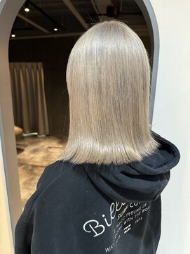 エハプラスマウナ(Eha+MAUNA) 【ダブルカラーで作る】ホワイトグレージュ