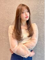 ロンド アンブル 四条烏丸(Lond ambre) エアリーロング/レイヤーロング/韓国/前髪5220