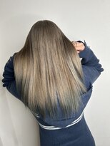 ヘアーデザインルアナ(Hair design Luana.)&nbsp;艶アッシュベージュ裾カラー