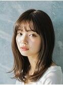 イメチェン/美髪/外ハネボブ/ワイドバング/髪質改善/縮毛矯正
