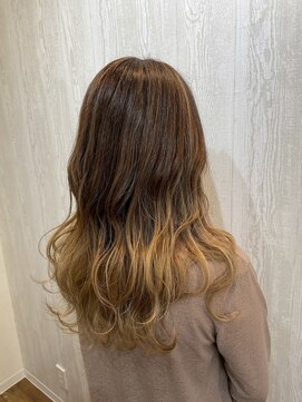テーラヘアー 葛西店(TELA HAIR) ○ふんわり可愛いバレイヤージュ○【TELAHAIR葛西】