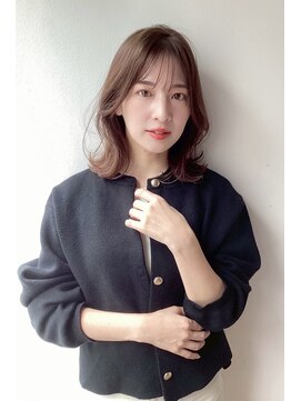 ケーツー エソラ池袋店(K-two) 30代40代◎外ハネくびれの小顔ミディアム★くびれヘア*髪質改善