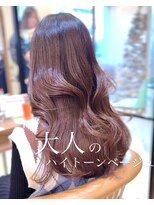 ロンド ブランシュ 錦糸町北口(Lond blanche)&nbsp;メルティカラー似合わせカットウェーブミディアム髪質改善韓国