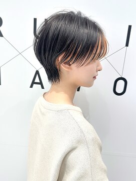 ハルキミナト ジャパン ヨコハマ(HARUKI MINATO japan YOKOHAMA) キッズカット/縮毛矯正/学割U24/ブルーカラー/くすみベージュ