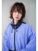 【GEEKS渋谷】マッシュウルフ/ピンクブラウン/小顔/ブリーチなし