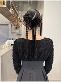 ツイン/カチモリ/シニヨン/お団子/ヘアセット/ヘアアレンジ/登戸