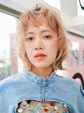 マノ 千歳烏山(MaNO) ショート韓国ボブハイライト髪質改善ブリーチ前髪20代99