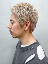 アルバム 銀座(ALBUM GINZA)&nbsp;ニュアンスパーマスペインカールスパイキーショート_ba544381