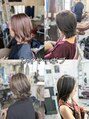 ヘアリゾートエーアイ 浅草店(hair resort Ai)&nbsp;レディースレイヤーボブ+デザインカラーが得意♪【ハイライト 】