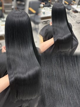 ジーナ 新宿(Zina) 【本多担当】艶髪ブルーブラック