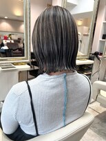 ヴィーヴォ 深江橋店(VIVO)&nbsp;【VIVO】ハイライトカラーボブ グレージュ ブリーチカラー深江橋
