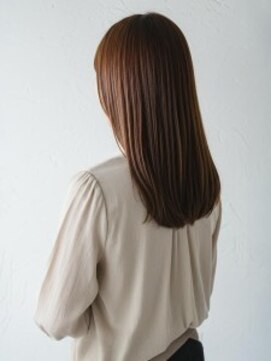 ザボヘアーデザイン(ZABO hair design) 艶やかストレート/太宰府市通古賀