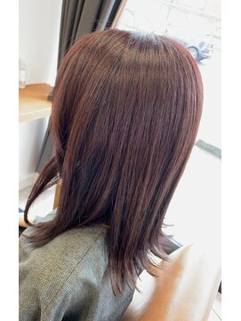 ナチュラルブラウン×20代清楚