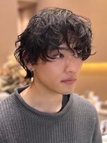 ガーデンヨコハマエスト(GARDEN YOKOHAMA est) ダウンバングマッシュスパイラルパーマ