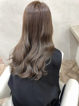 ラヴィズム 松崎店(LUVISM) 韓国/顔周りレイヤー/おくれ毛/ベージュ/ダブルカラー/東区/松崎