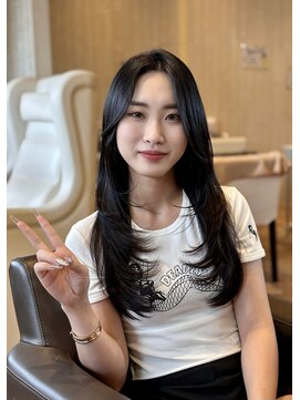 メゾン アネックス(Maison Annex) 心斎橋/韓国ヘア/レイヤーカット/ブリーチなしダブルカラー